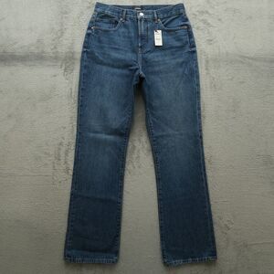 Express Jeans Women's Size 8R Blue High-Rise 90's Bootcut Denim 32" Inseam NWT